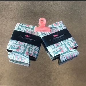 Two Vineyard Vine Koozies